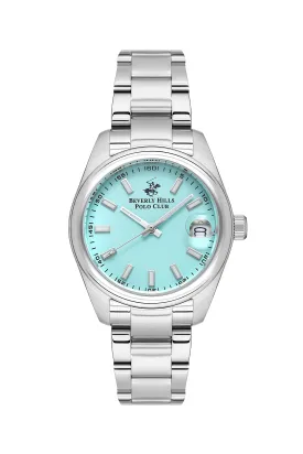 Polo - BP3597X.300 Ladies 3 Hands - Date Light Blue Dial Ceramic Sapphire Coated Glass