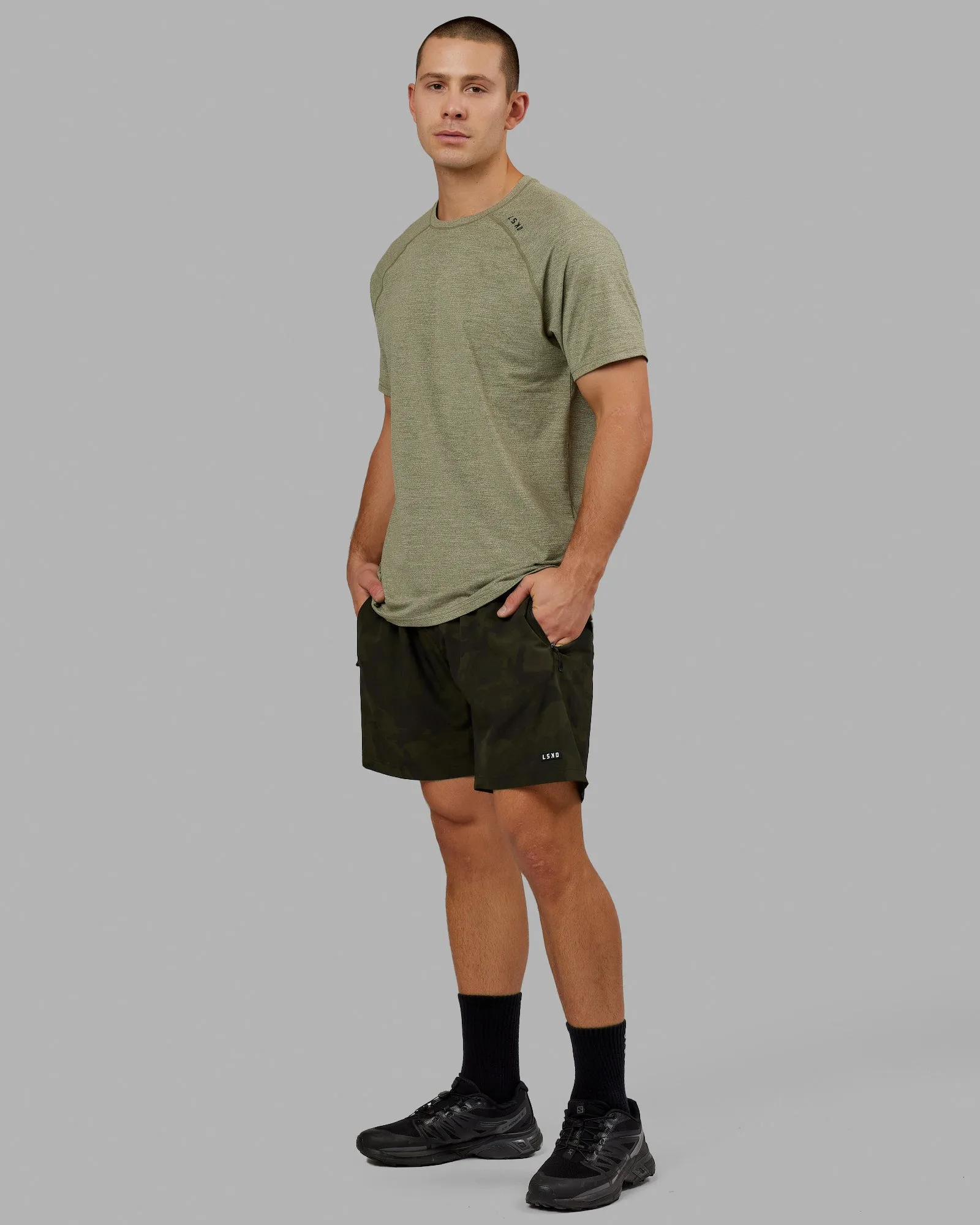 Rep 7'' Performance Short - Dark Olive Camo