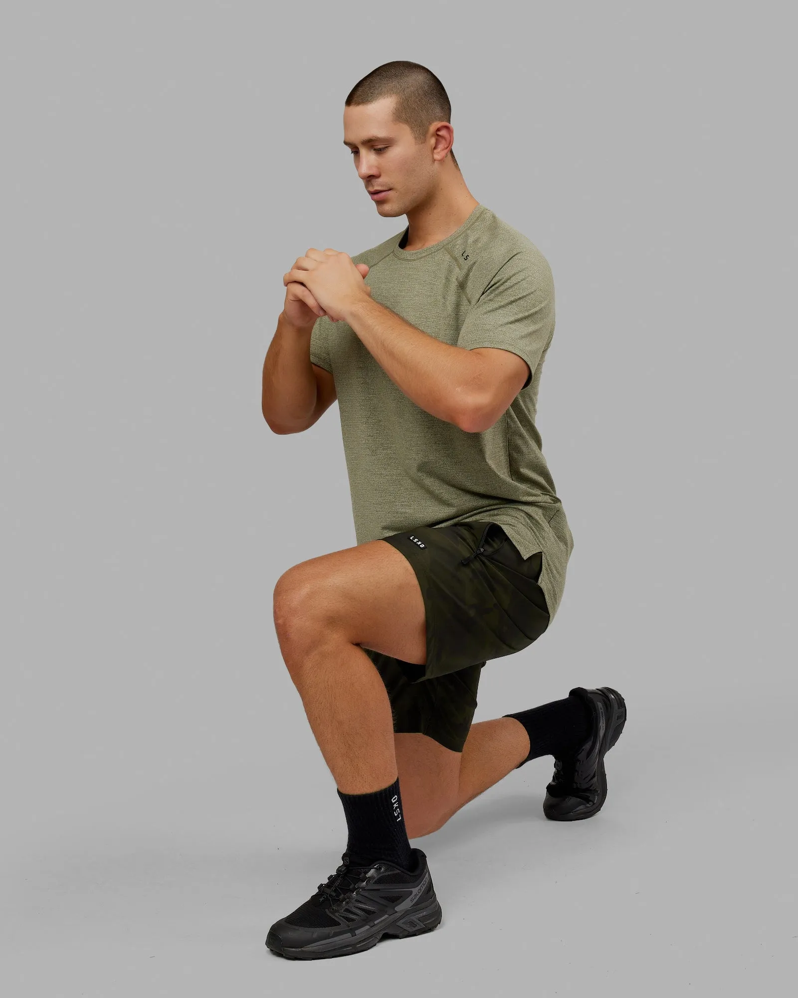 Rep 7'' Performance Short - Dark Olive Camo