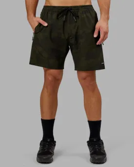 Rep 7'' Performance Short - Dark Olive Camo