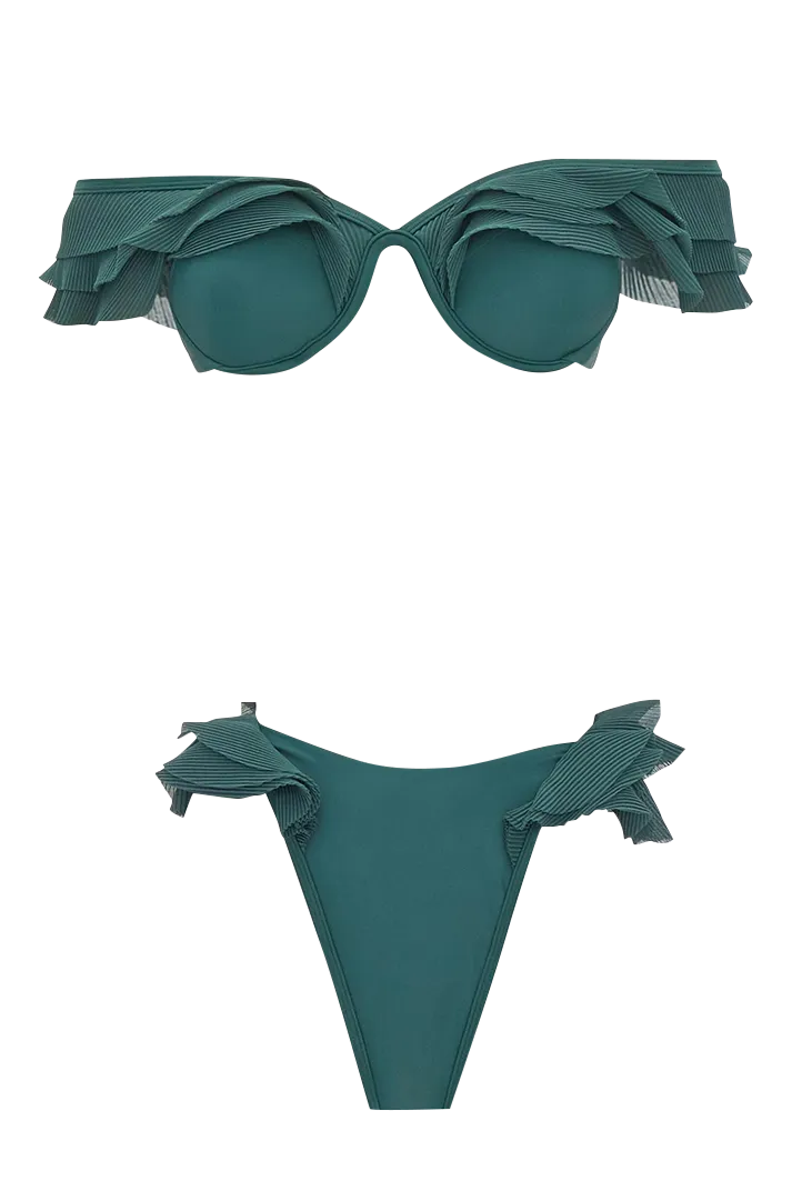 Salama Green High Rise Bikini