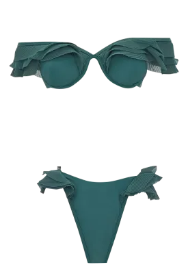 Salama Green High Rise Bikini