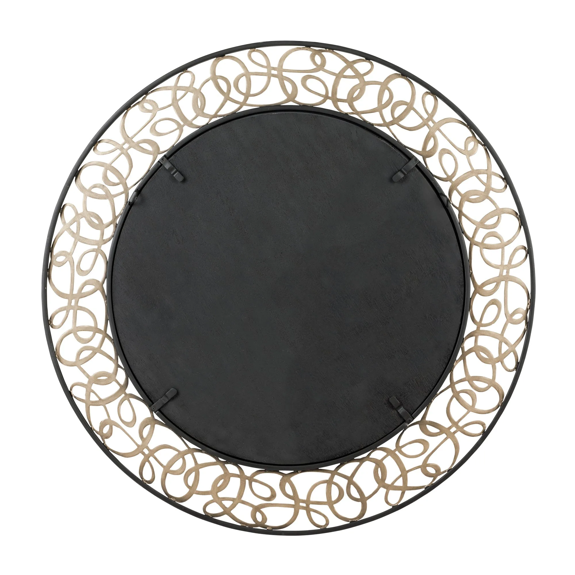 Scribble 381MI33MBAR 33-Inch Wall Mirror - Matte Black/Artifact