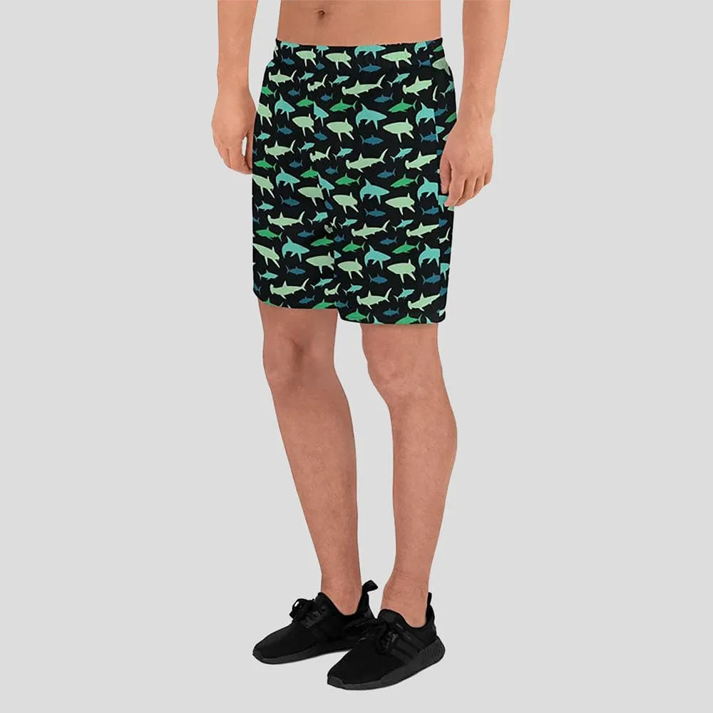 Sharks Athletic Shorts (POD)