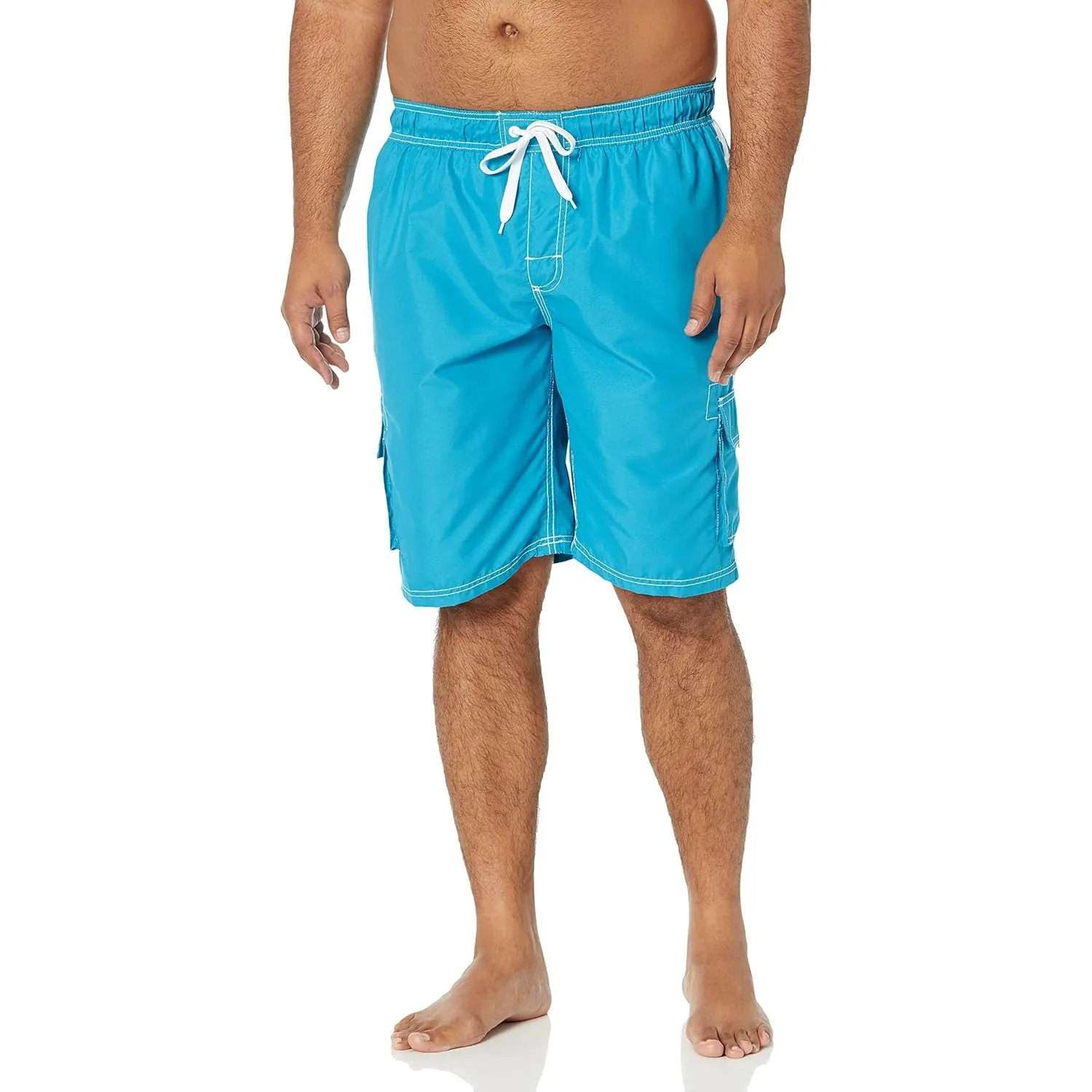 Side Pockets Swim Trunks