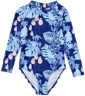 Snapper Rock Girls Mango Tango Sustainable Long Sleeve Surf Suit (SALE)