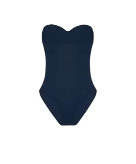 strapless one piece