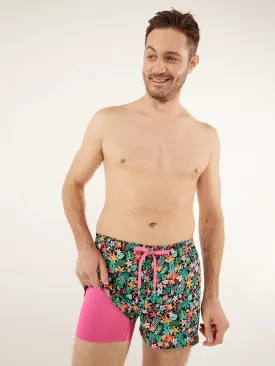 The Bloomerangs 4" (Lined Classic Swim Trunk)