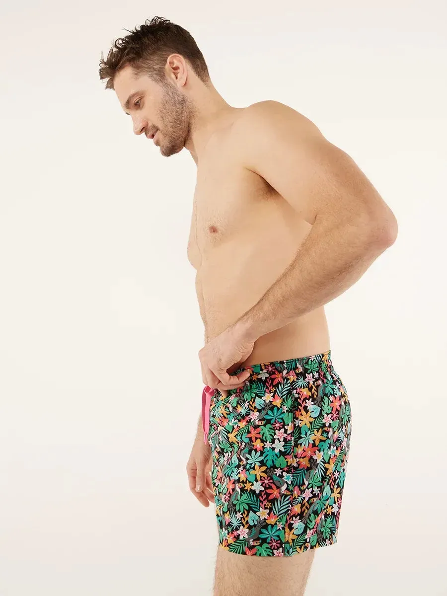 The Bloomerangs 4" (Lined Classic Swim Trunk)