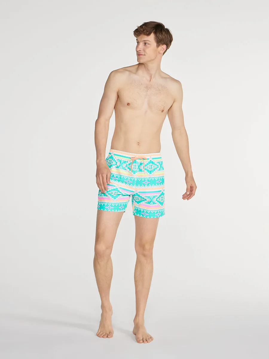 The En Fuegos 5.5" (Lined Classic Swim Trunk)