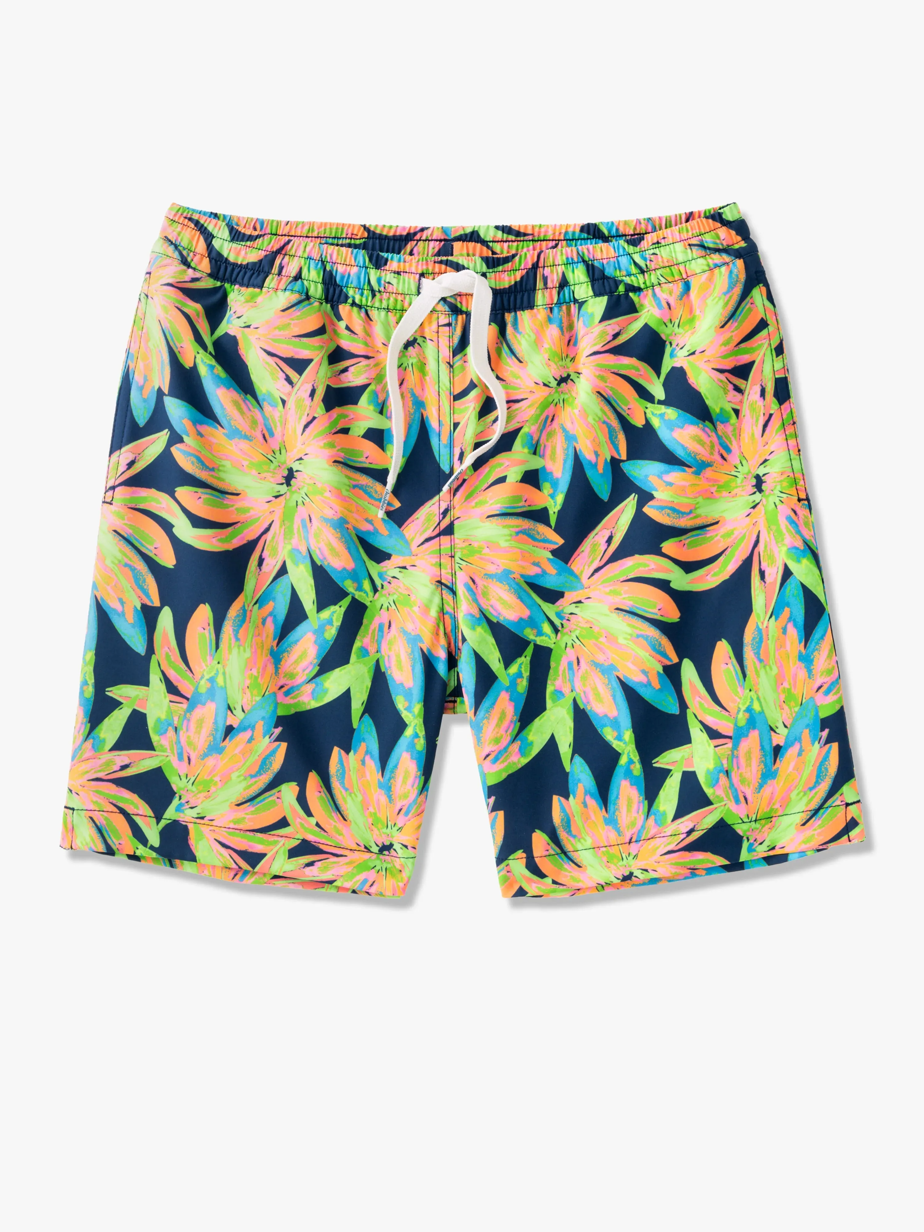 The Ocean Flowers 4" (Classic Swim Trunk)