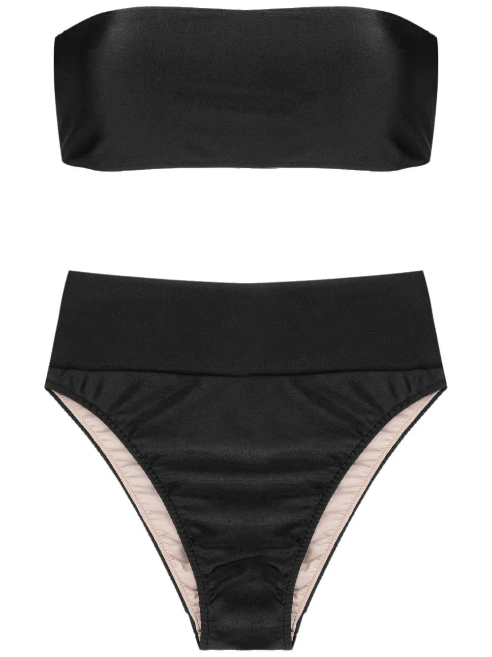 Timeless High-Leg Bandeau Bikini