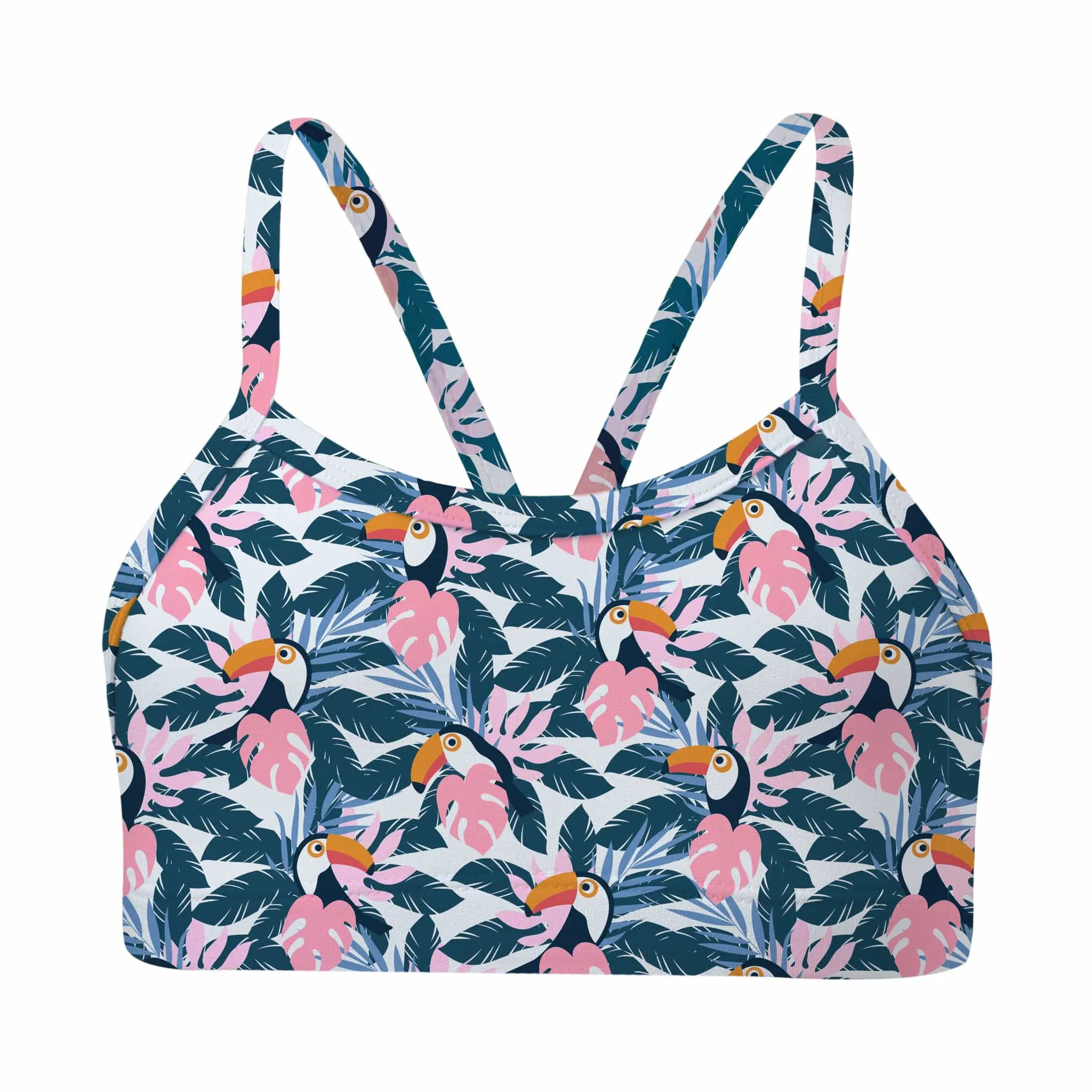 Toucan Lagoon Bikini Top