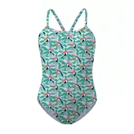 Toucan Rainforest Racerback Swimsuit