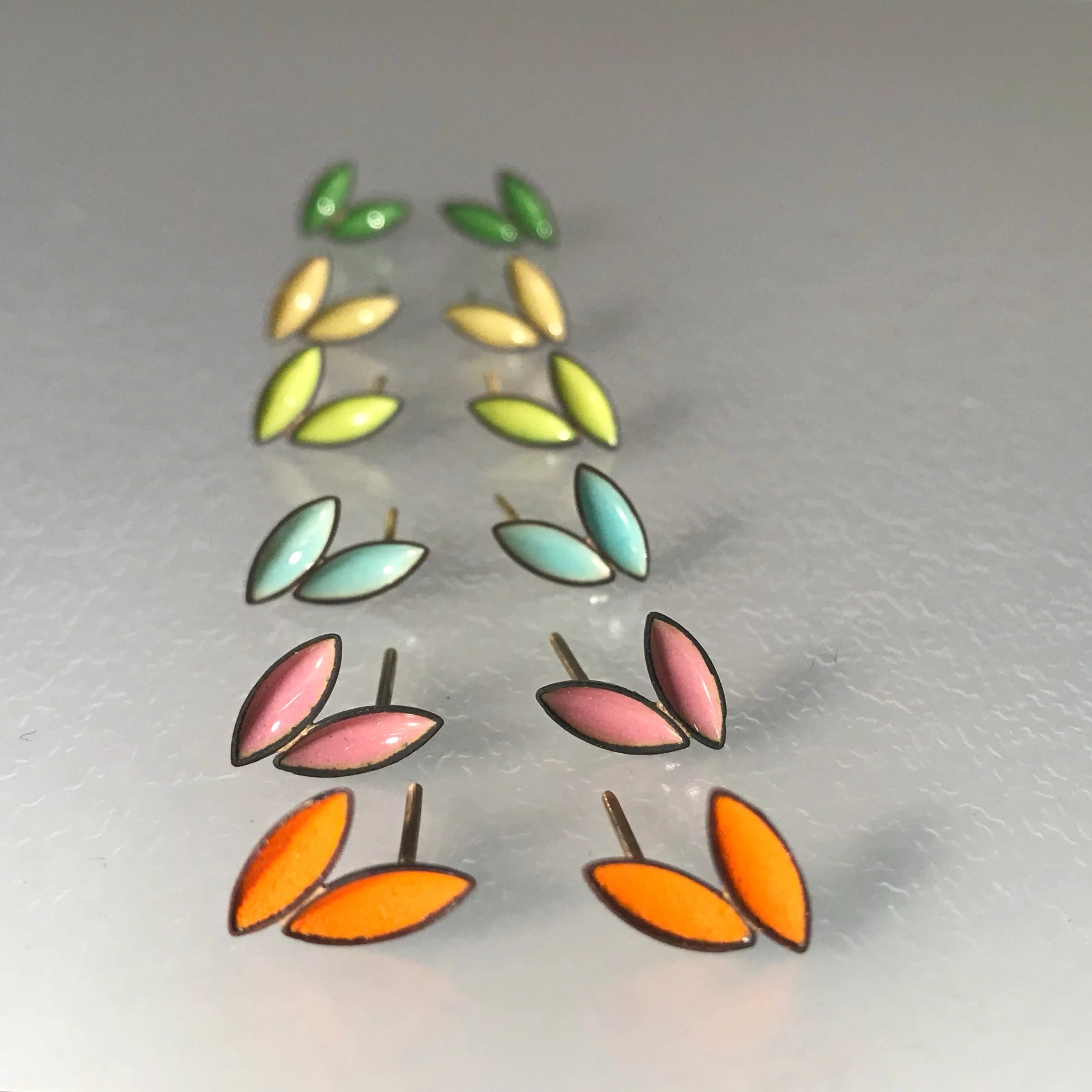 Two Leaves Earrings